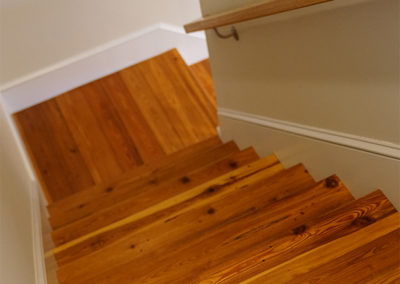 picture of wooden stairs-cape seashore home